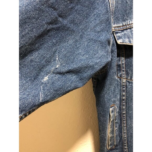 Austin Clothing Co. Blue Denim Jacket Mens XL Button-Up Heavyweight 100% Cotton - Picture 15 of 15